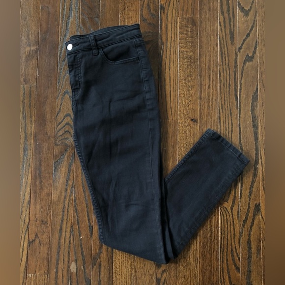 Kate Spade Saturday Women’s 28 Mid-Rise 9” Black Skinny Jeans - VGUC! - Picture 1 of 11